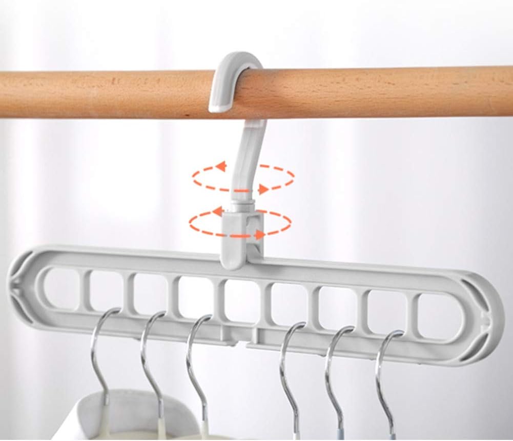 Gancho Múltiple Giratorio 9 en 1